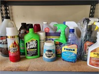 Lot Of 14+ Various Cleaning Supplies