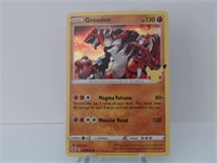 Pokemon Card Rare Groudon Holo Stamped