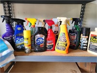 Large Lot Of Automotive Car Cleaning Supplies