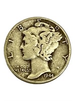 Set of 5 Mercury Dimes