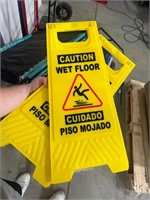 Wet Floor Signs, 2 pack