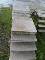 2 fiberglass stairs