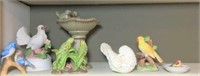Selection of Porcelain Bird Figurines