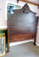 Antique Full Size Bed Headboard