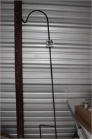 Shepherds Hook; Single Hook; Steel Rod 7 ft.