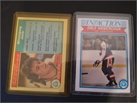 DALE HAWERCHUK ROOKIE YEAR CARDS 1982-83