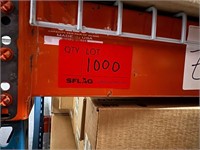 3 sections of pallet racking see description