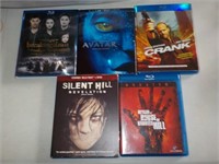 Lot of 5 Blu-Ray DVDs Avatar Twilight & More