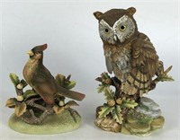 Andrea by Sadek Owl & Cardinal Figurines