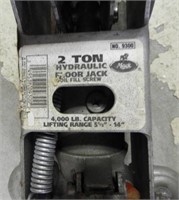 Lot #3806 - Two Ton hydraulic floor jack and