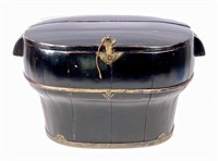 Oriental box, barrel constructions, shaped