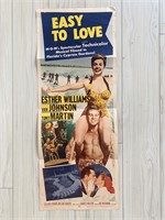 Easy to Love original 1953 vintage movie poster