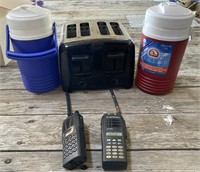 Toaster, Coolers and Radios