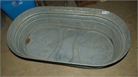 Vintage Wheeling 42" Galvenized Oval Tub
