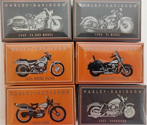 Harley Davidson Match Tins w/ Contents