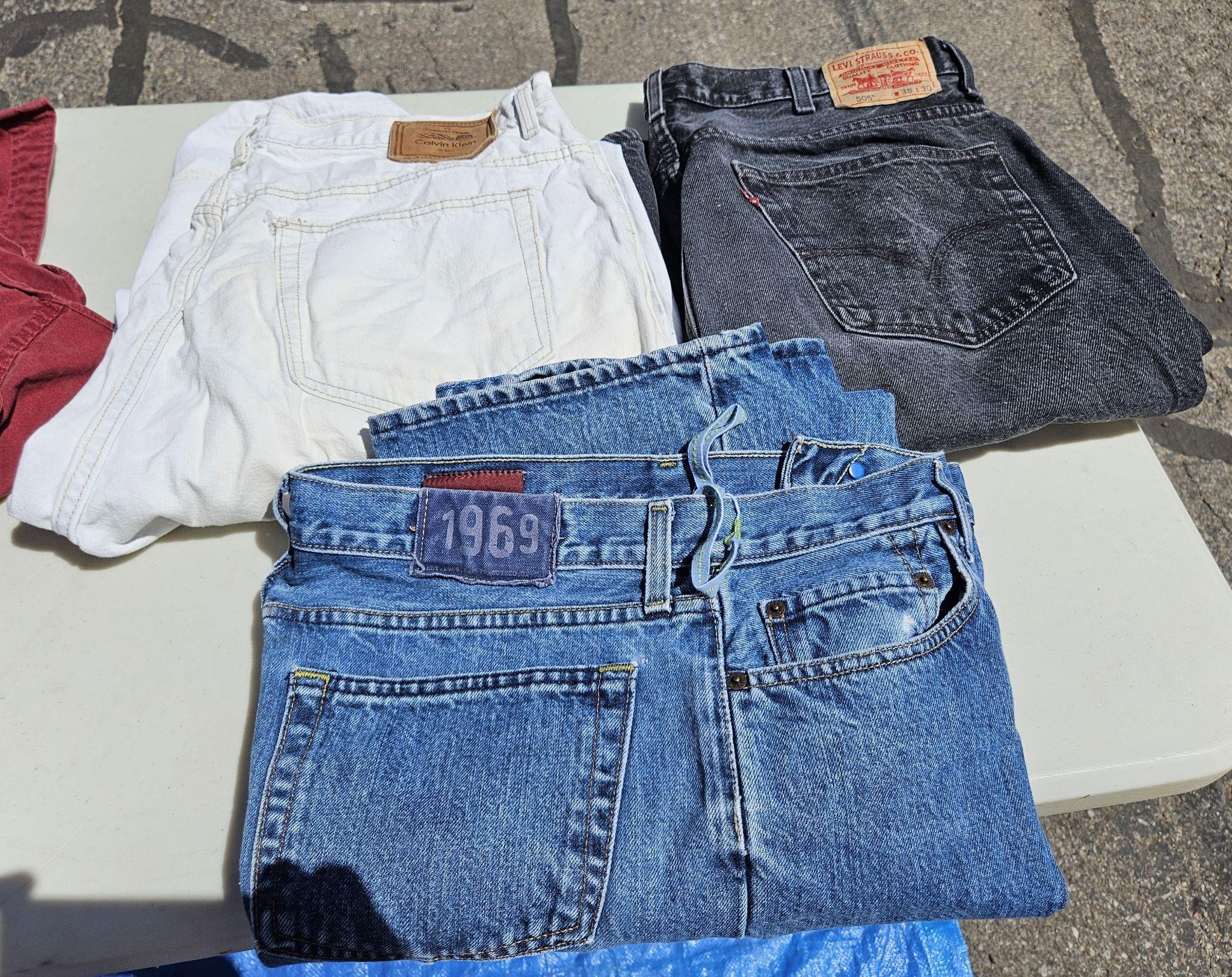 VINTAGE JEANS GAP 550 LEVI CALVIN KLEIN