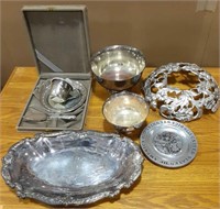 Misc. Silver plate an others