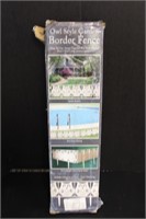 Owl Style Garden Border Fence