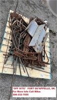 *OFF SITE* Pallet with Misc. Rebar Corners,