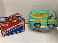 Lunch Boxes - Bazooka & Scooby Mystery Machine