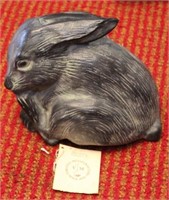 Garden Rabbit cast iron 8.25" long x 7.5" high;