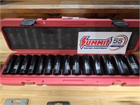 Impact socket set