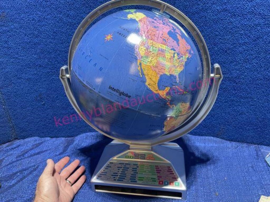 Modern 12in world globe