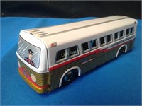 Pressed Metal, Friction Drive TRAILWAYS BUS