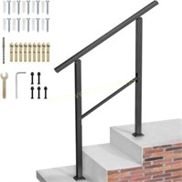 3-Step Handrails for Outdoor  Fits 1 to 3 Steps