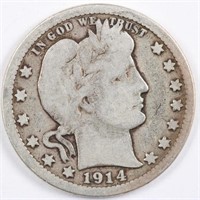 1914 Barber Quarter - Full Rim