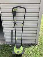 Earthwise Electric tiller works