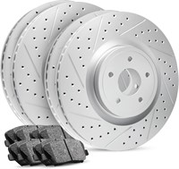R1 Concepts Front Rear Brakes and Rotors Kit |BMW
