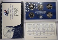 1999 Clad Proof Quarters