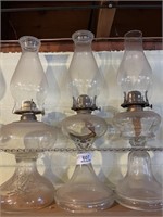 3 OIL LAMPS