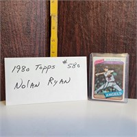 1980 Topps #580 Nolan Ryan