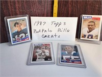 1987 Topps Buffalo Bills Greats