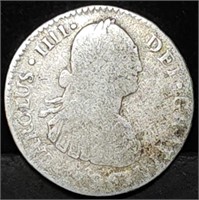 1795 Charles IIII Spanish Silver Real