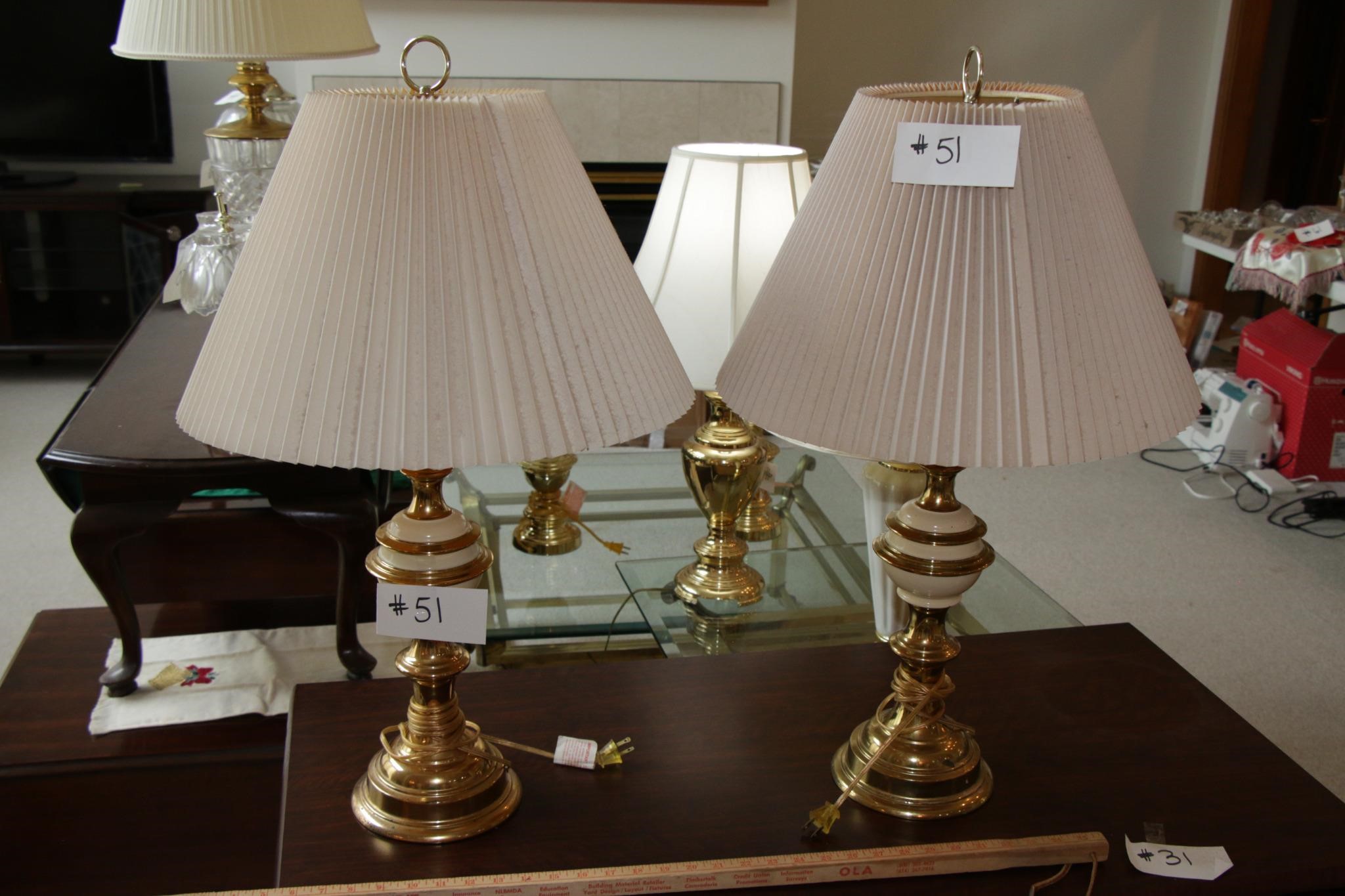 Pair of Lamps