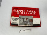 Red Handled Apple Peeler in Box