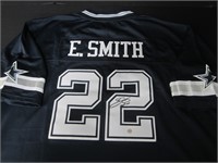 Emmitt Smith Signed Jersey COA Pros