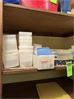 Tupperware & Asst Freezer Containers
