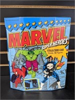 Empty 1991 Marvel Superheroes Collector's Case
