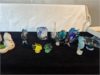 Murano Style Art Glass: Seahorses, Fish, Ships etc