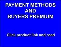 PAYMENT AND BUYERS PREMIUM
Auction