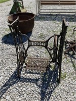 Singer Cast Iron Treadle Frame PU ONLY