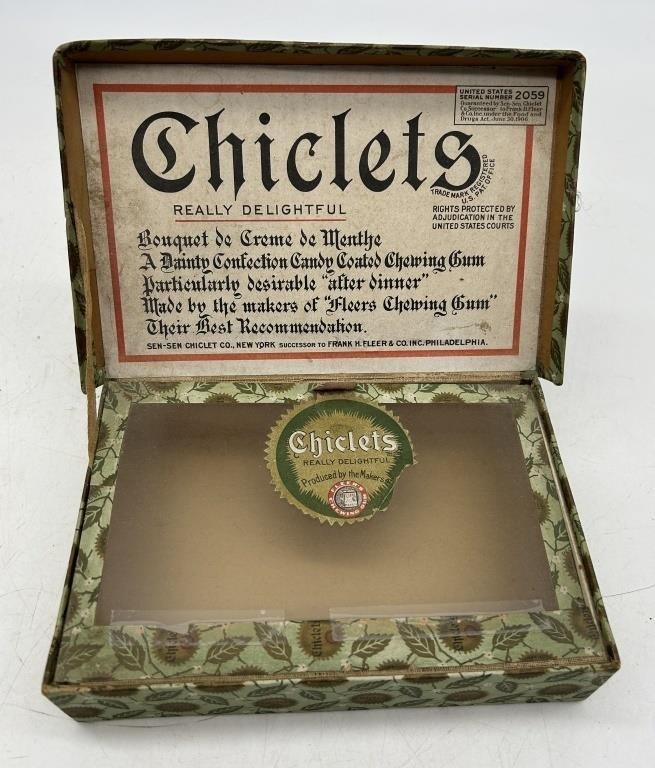 Chiclets Store Display Advertising Box