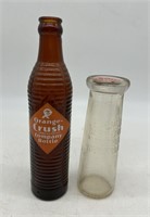 Orange Crush Amber Soda Bottle & Orangeade Levengo