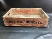 Made Rite Sandwich Co Crate