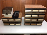 6 Cassette Tape Storage Cabinets