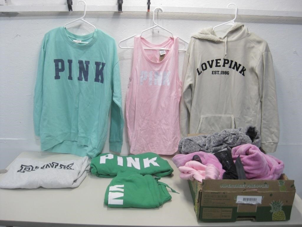 Assorted Pink Brand Clothing Assorted Sizes